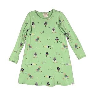 TBBC Beaufort Bonnet 11 Long Sleeve Polly Play Dress Green Harts Croquet Soiree